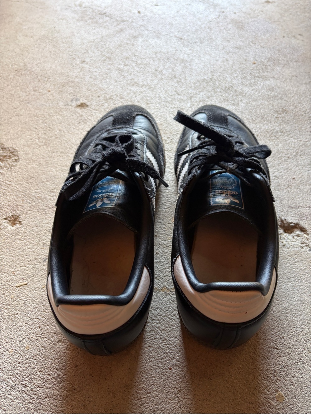 adidas Samba Big Kids Black Sneakers